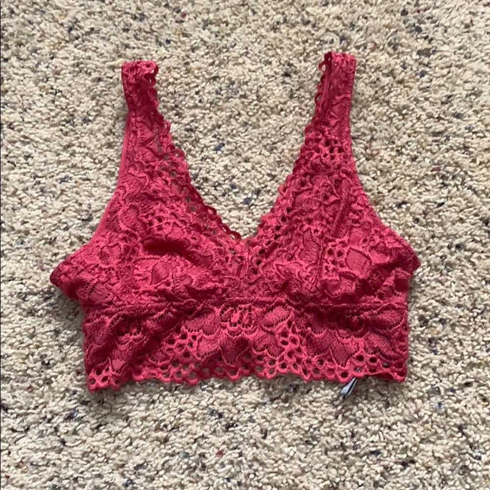 Pink bralette